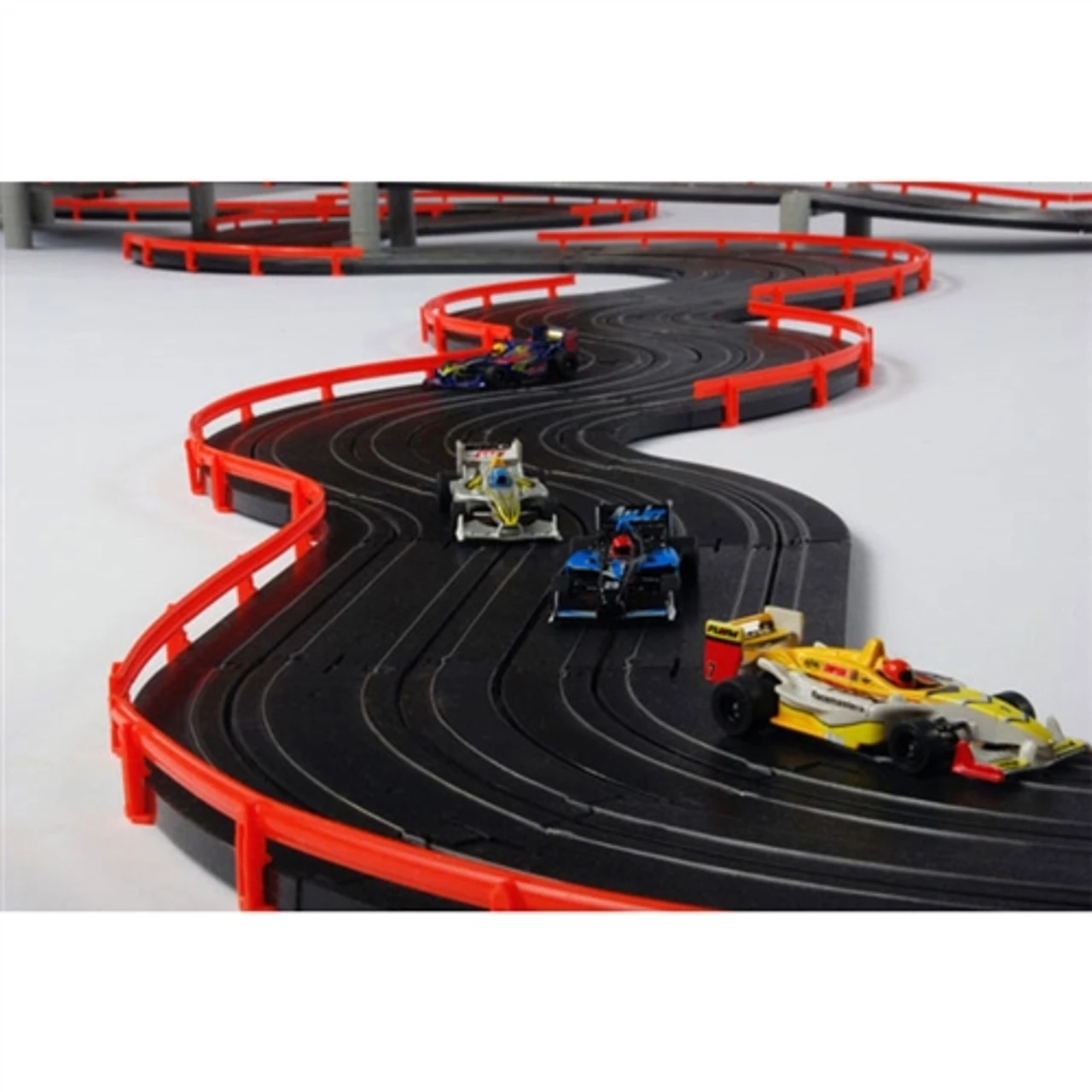 AFX Super International 4-Lane Mega G+ HO Slot Car Track Set w/Tri-Power System - Image 5