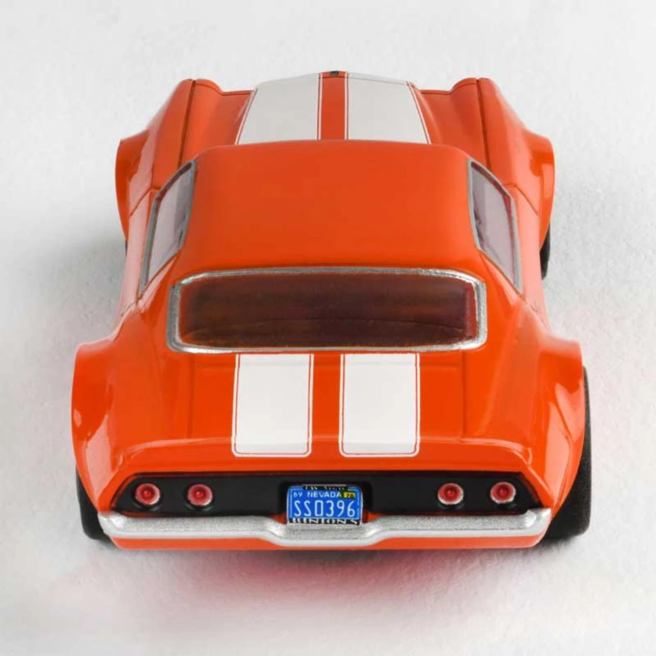 AFX Chevy Camaro SS396 Orange Mega G+ HO Slot Car w/Clear Windows - Image 4