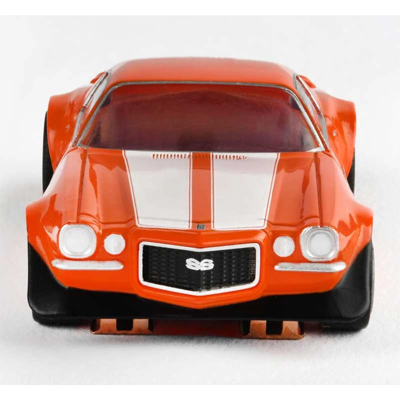 AFX Chevy Camaro SS396 Orange Mega G+ HO Slot Car w/Clear Windows - Image 2