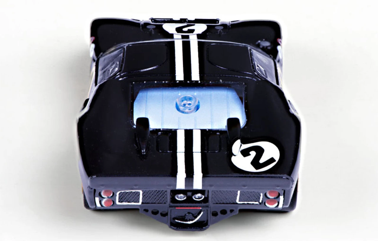 AFX Ford GT40 Mark IIB #2 Sebring Nightmist Blue Mega G+ HO Slot Car - Image 4