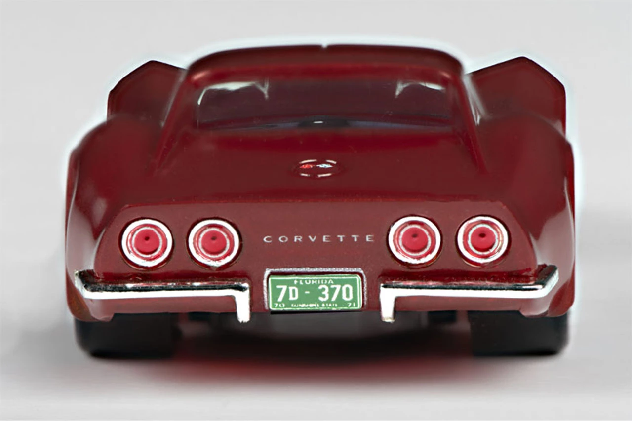 AFX 1970 Corvette LT1 Red Metallic Mega G+ HO Slot Car - Image 4