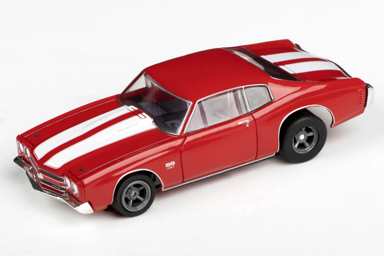 AFX 1970 Chevelle 454 Red Mega G+ HO Slot Car - Image 2