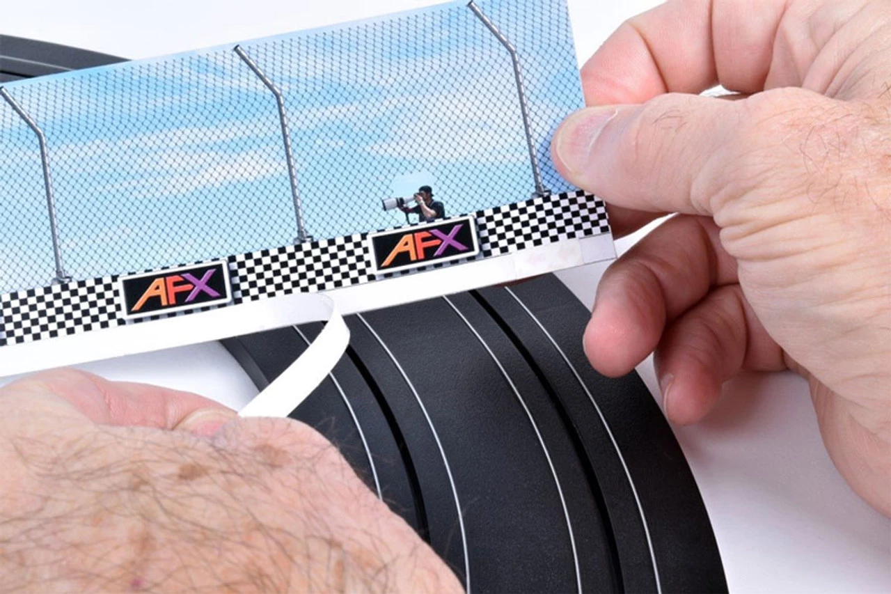 AFX HO Slot Car Track Race Barriers - 3x 31-Inch Sections - Image 2