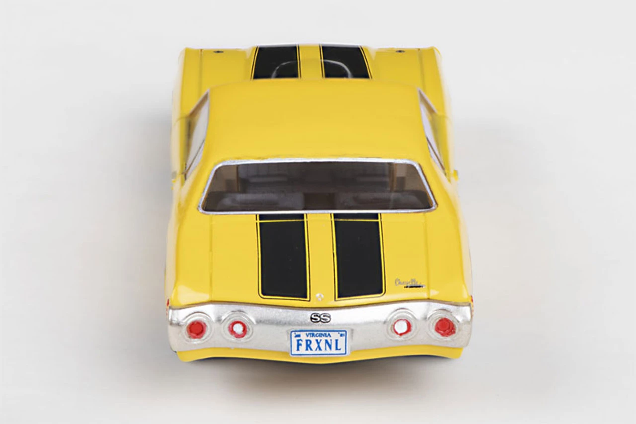 AFX 1971 Chevelle 454 Yellow Mega G+ HO Slot Car - Image 5