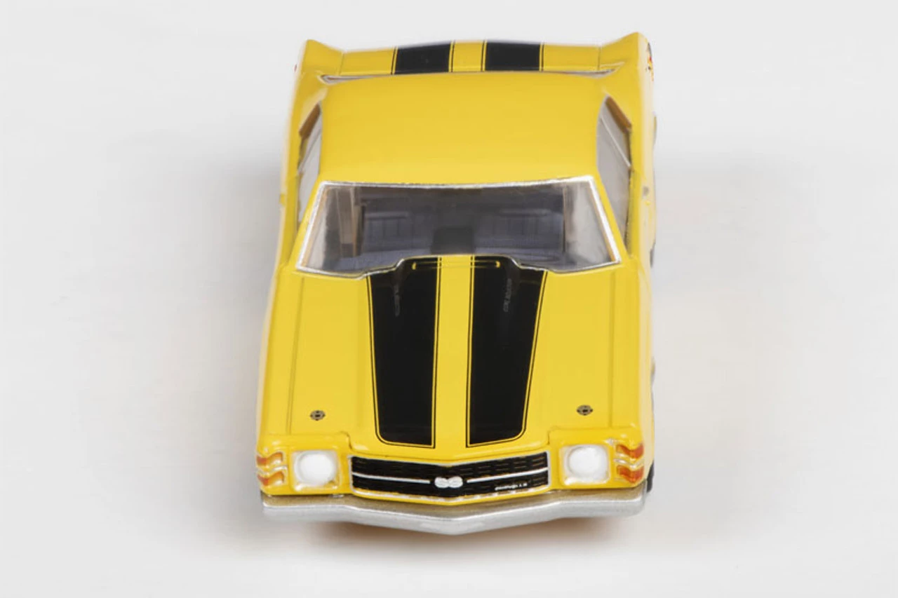 AFX 1971 Chevelle 454 Yellow Mega G+ HO Slot Car - Image 4