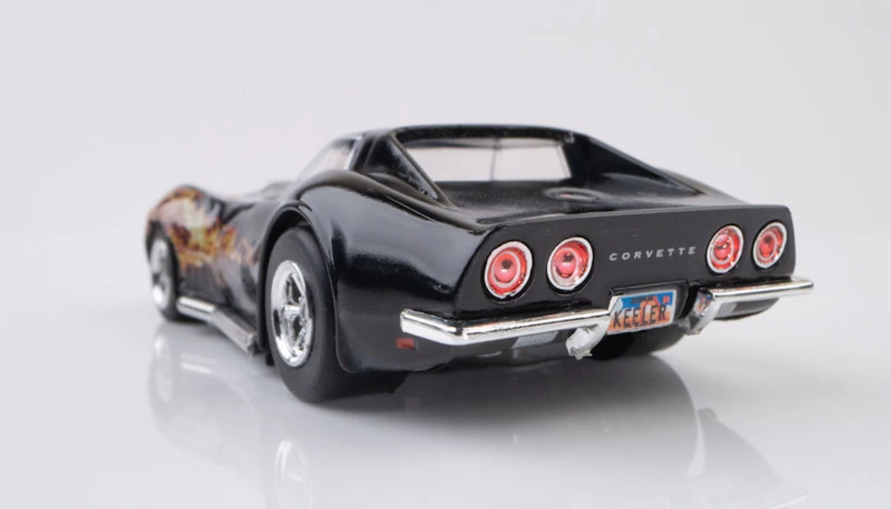 AFX 1968 Corvette 427 Black Flame Mega G+ HO Slot Car - Image 6