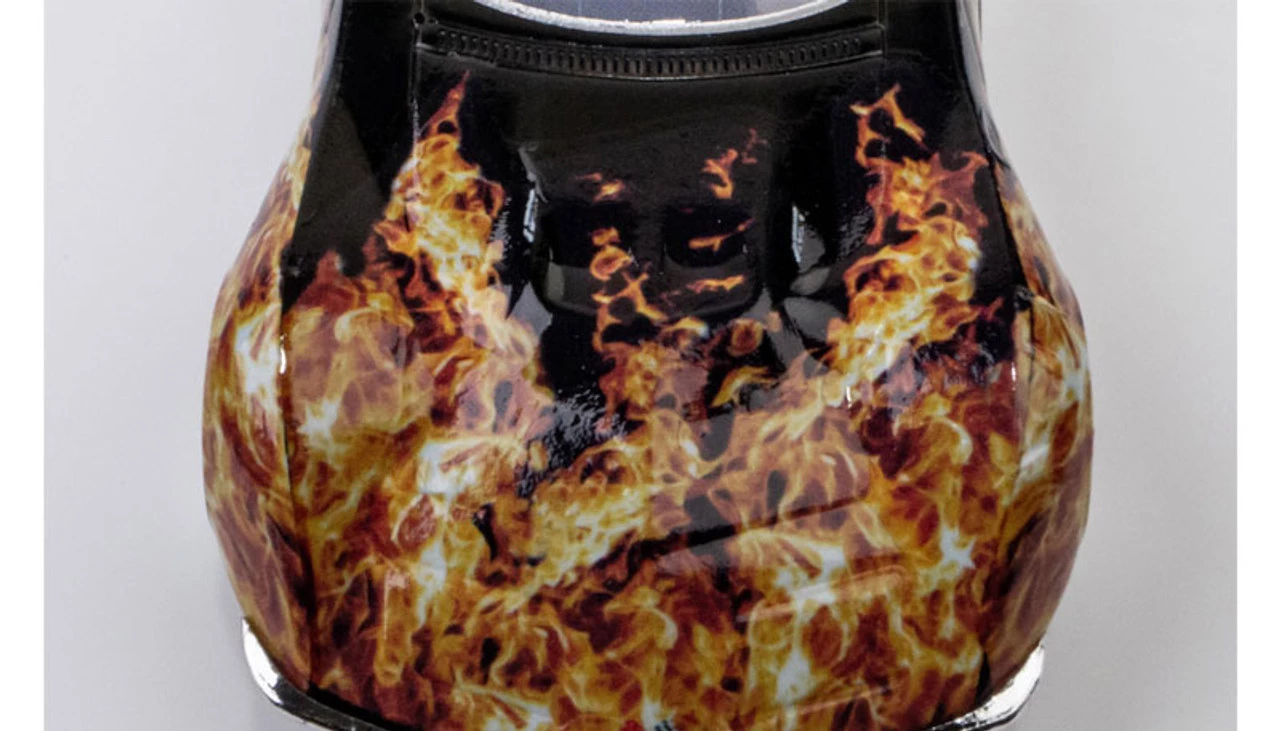 AFX 1968 Corvette 427 Black Flame Mega G+ HO Slot Car - Image 4