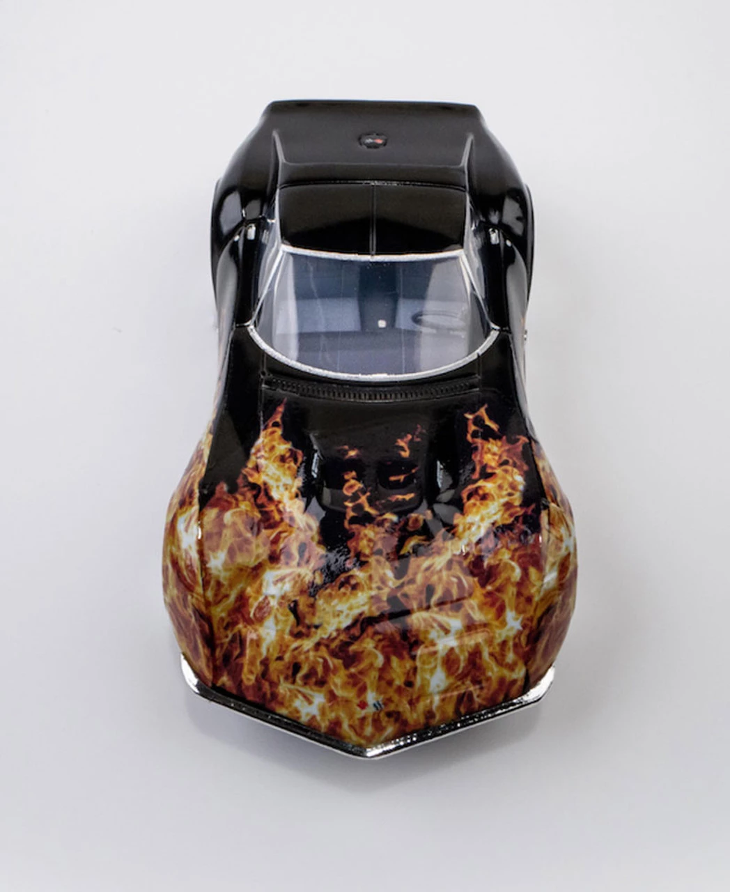 AFX 1968 Corvette 427 Black Flame Mega G+ HO Slot Car - Image 2