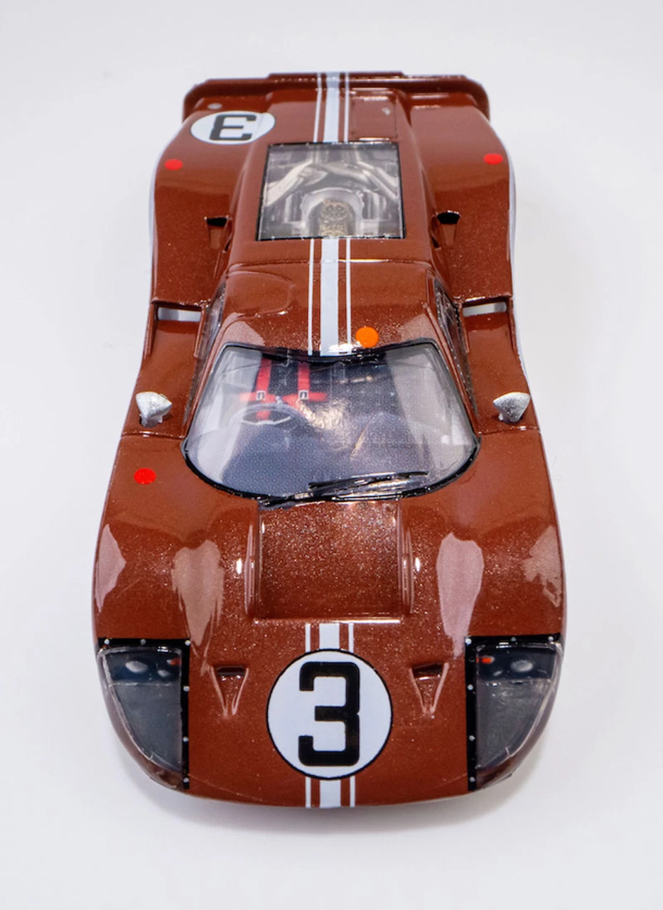 AFX 1967 Ford GT40 MKIV #3 LeMans Mega G+ HO Slot Car - Image 2