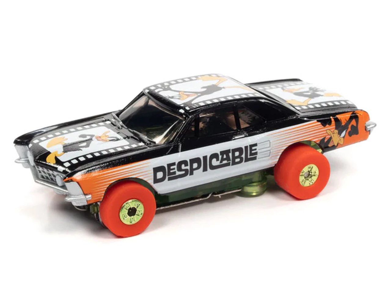 Auto World 1963 Buick Riviera Daffy Duck Thunderjet HO Slot Car