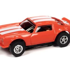 Auto World 1971 Chevrolet Camaro (Orange) X-Traction Flamethrowers R33 HO Slot Car