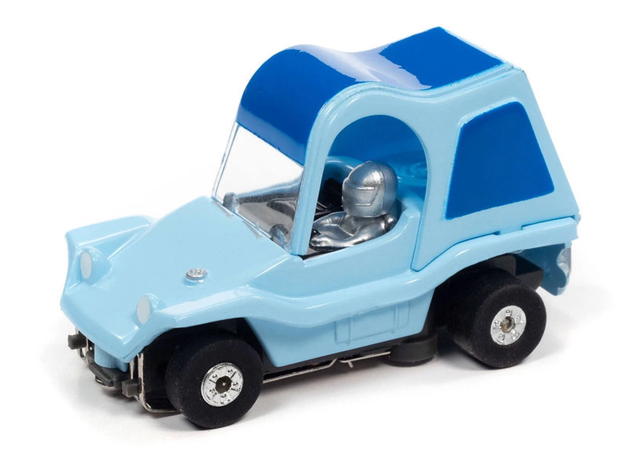 Auto World Sand Van (Blue) Thunderjet HO Slot Car