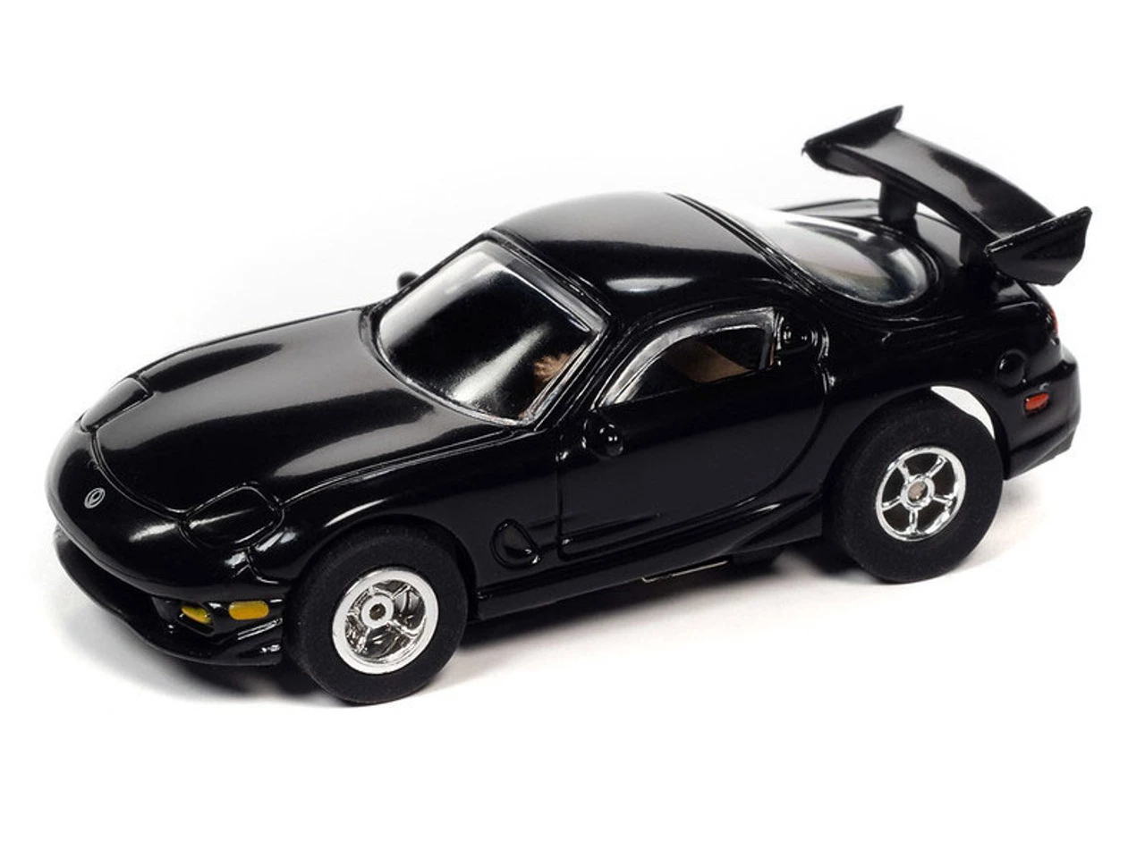 Auto World 1995 Mazda RX-7 (Black) X-Traction R34 HO Slot Car