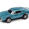 Auto World 1969 Dodge Charger (Blue) X-Traction R35 HO Slot Car