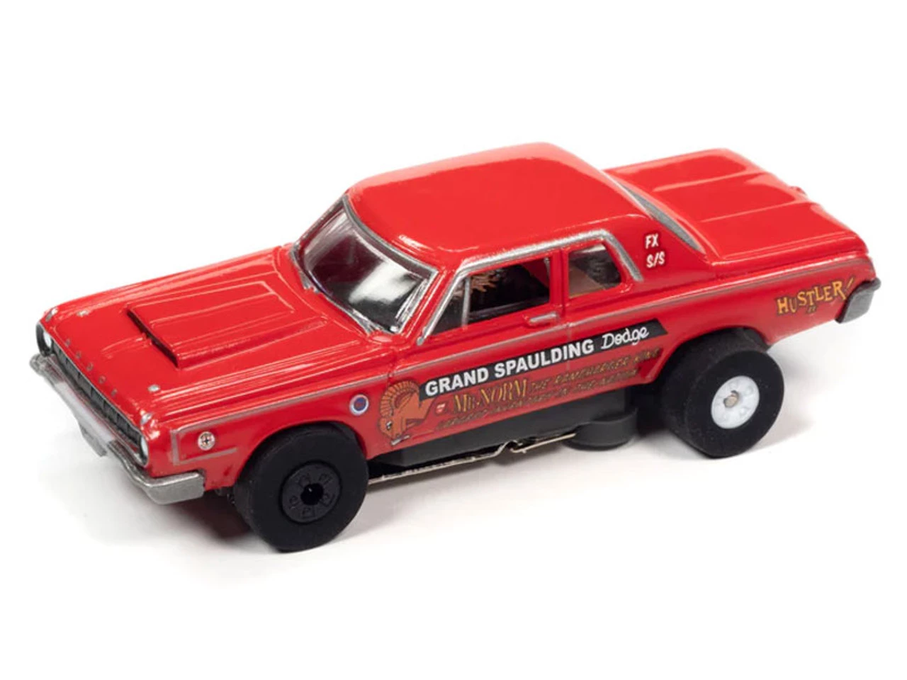Auto World 1964 Dodge 330 "Mr. Norm's" (Red) Cars N Coffee Thunderjet HO Slot Car