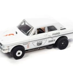 Auto World 1964 Ford Thunderbolt (White) Cars N Coffee Thunderjet HO Slot Car