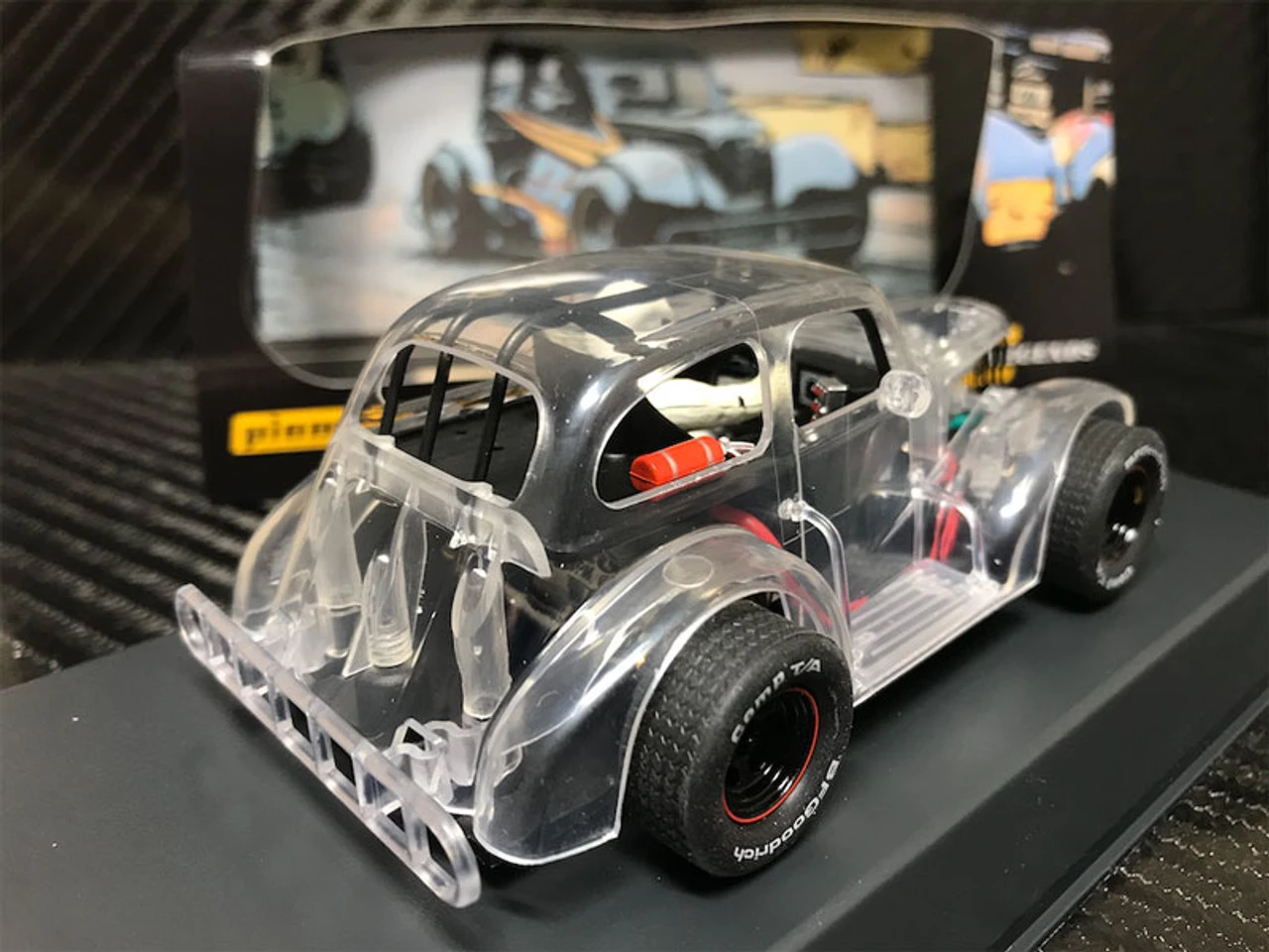 Pioneer ‘37 Chevy Sedan Legends Racer X-Ray 1/32 Slot Car - Limited Edition - Image 3