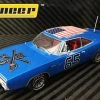 Pioneer General Grant Dodge Charger Crazy Blue 1/32 Slot Car