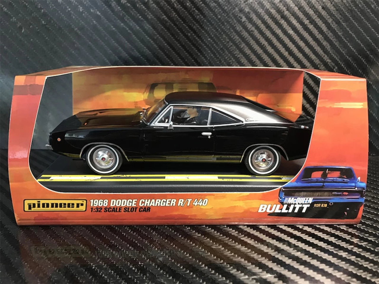Pioneer 1968 Dodge Charger R/T 440, 'Assassins' - BULLITT 1/32 Slot Car