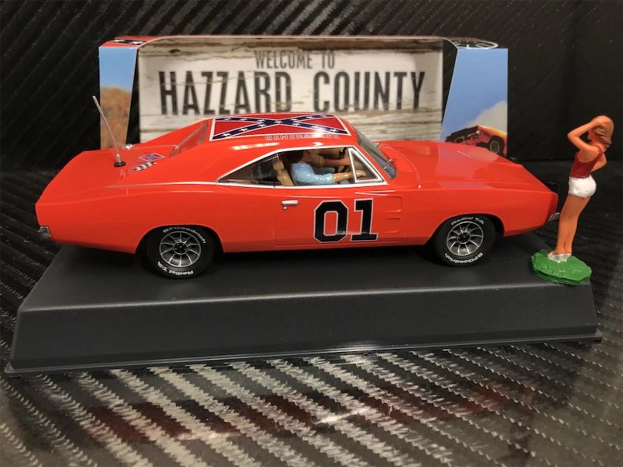 Pioneer 1969 Dodge Charger 'General Lee' 1/32 Slot Car - Image 3
