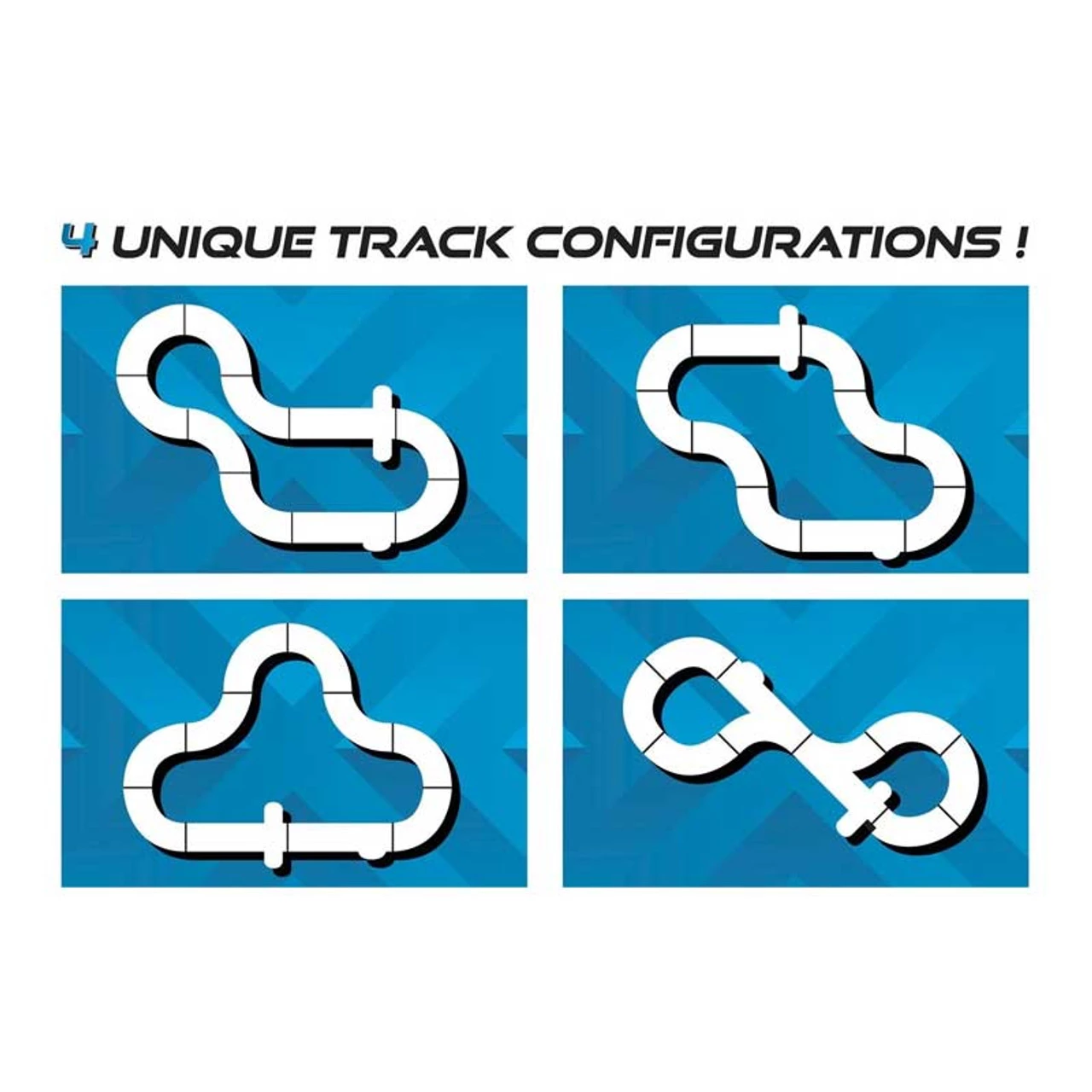 Scalextric Urban Outrun GT Zombie vs GT Spartan 1/32 Slot Car Set - Image 4