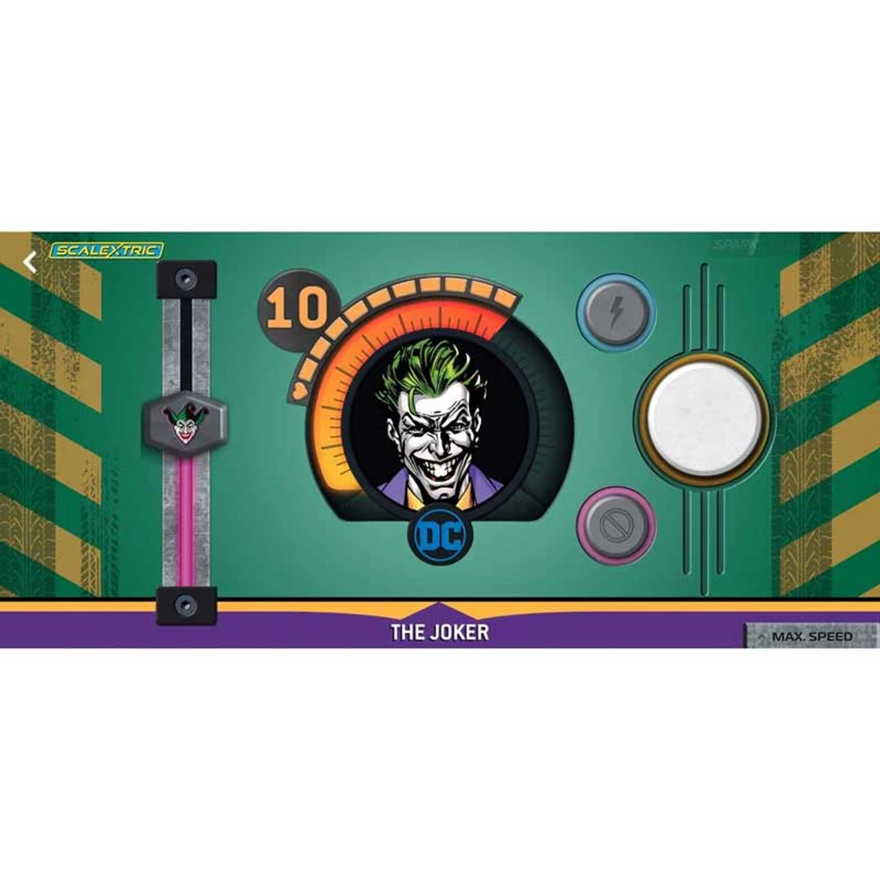 Scalextric Batman vs Joker Spark Plug 1/32 Slot Car Track Set - Image 8