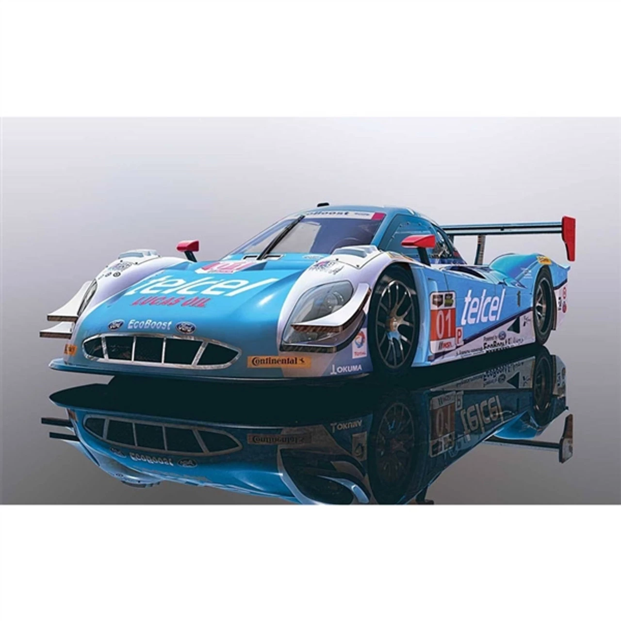 Scalextric Ford Daytona Prototpe 'TELCEL' 2014 Sebring 1/32 Slot Car - Image 3
