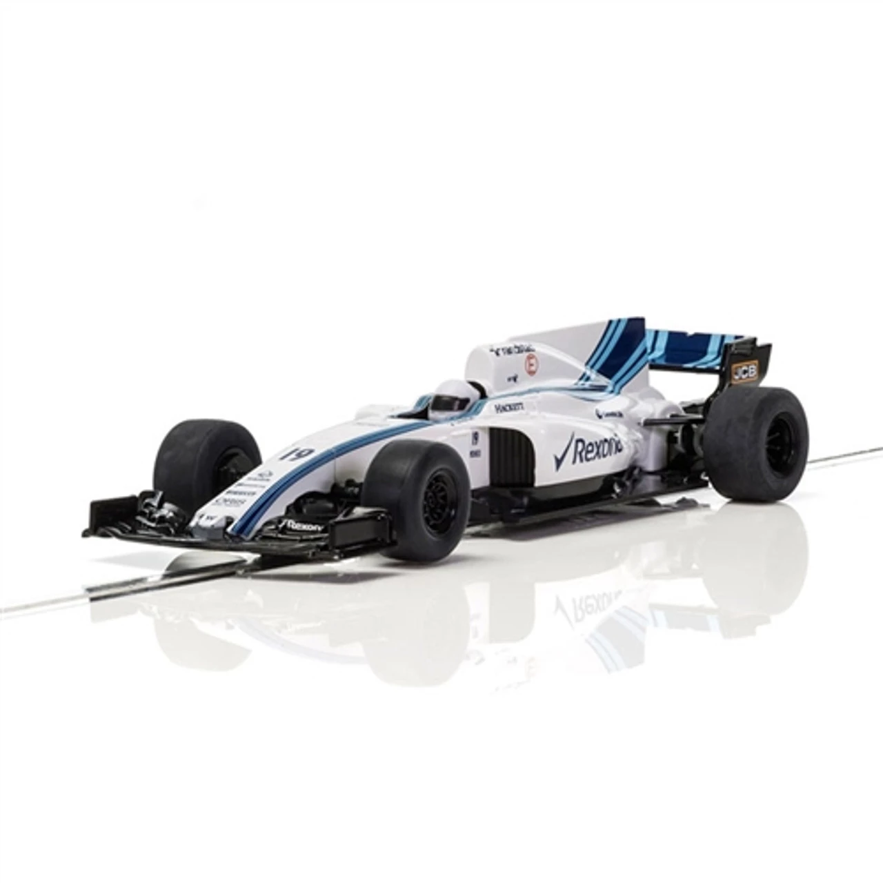 Scalextric Williams F1 n.19 - REXONA 2018 Tooling 1/32 Slot Car