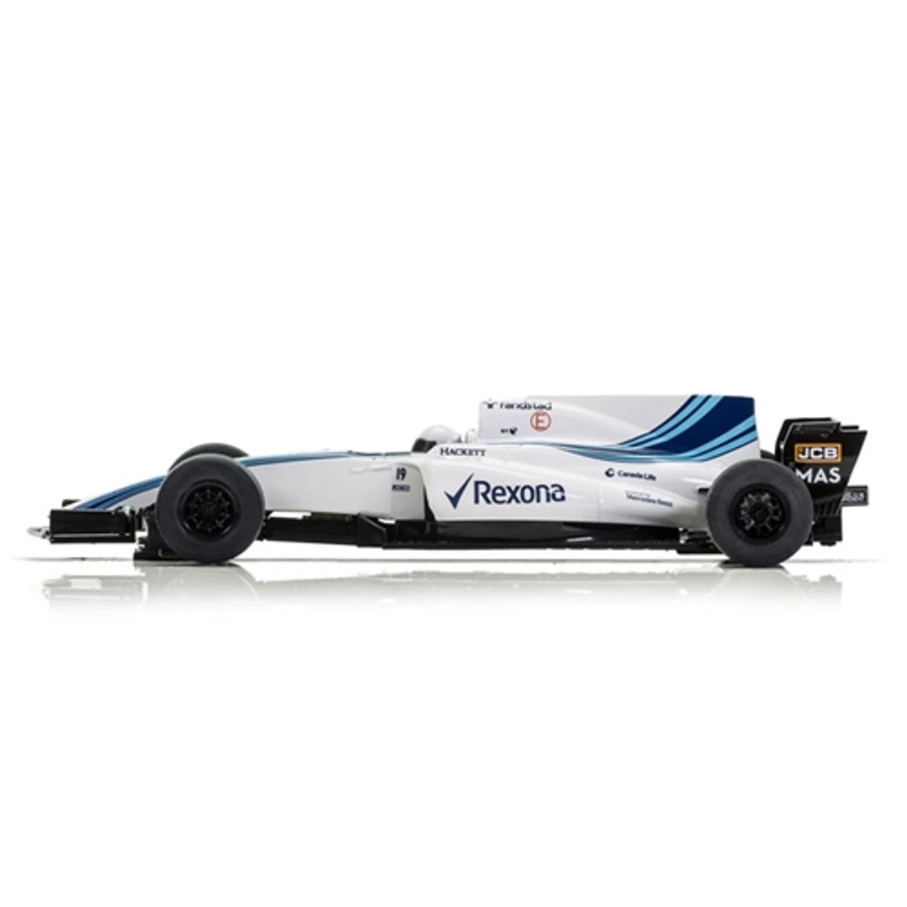 Scalextric Williams F1 n.19 - REXONA 2018 Tooling 1/32 Slot Car - Image 3