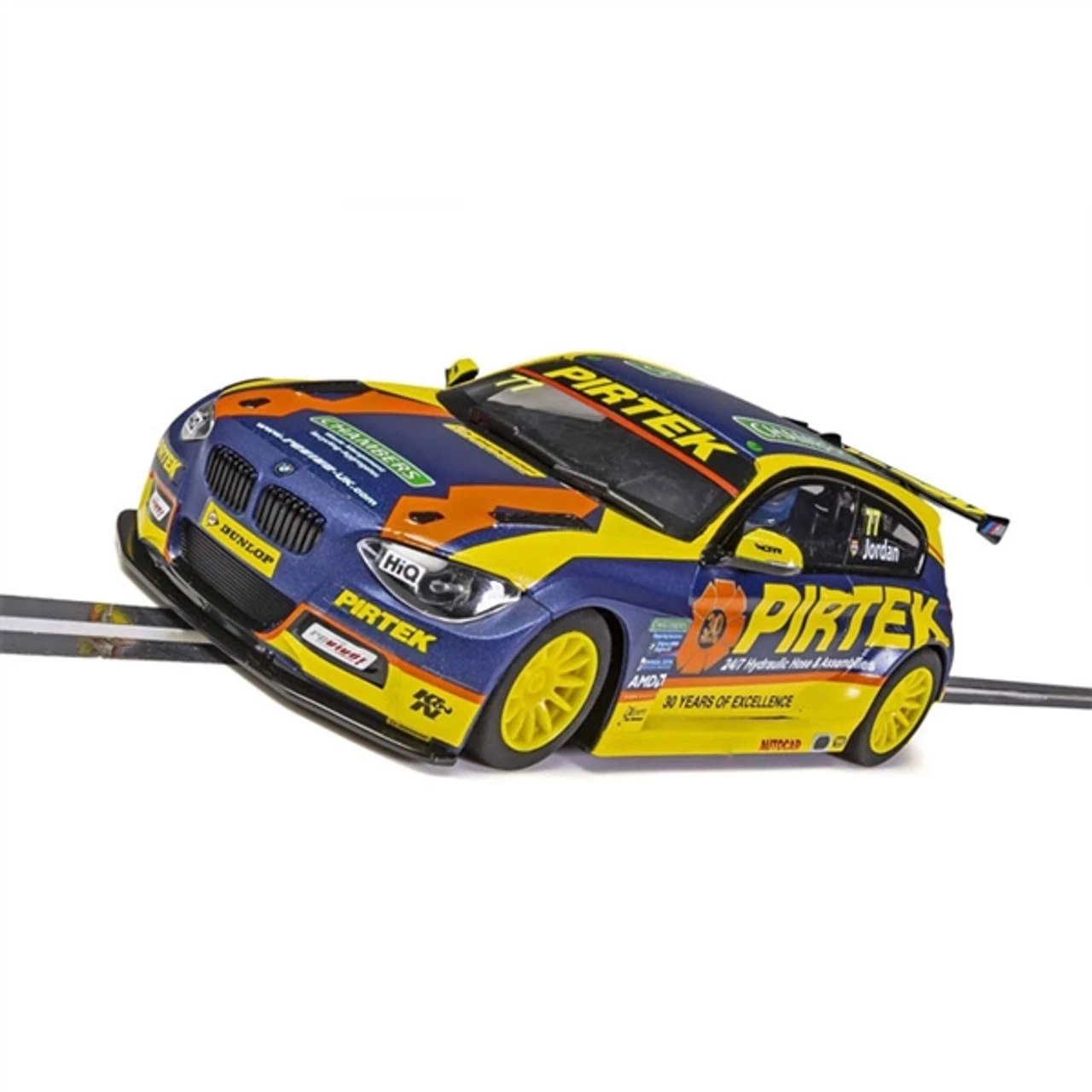 Scalextric BMW 125i Pirtek BTCC 2018 1/32 Slot Car - Image 2