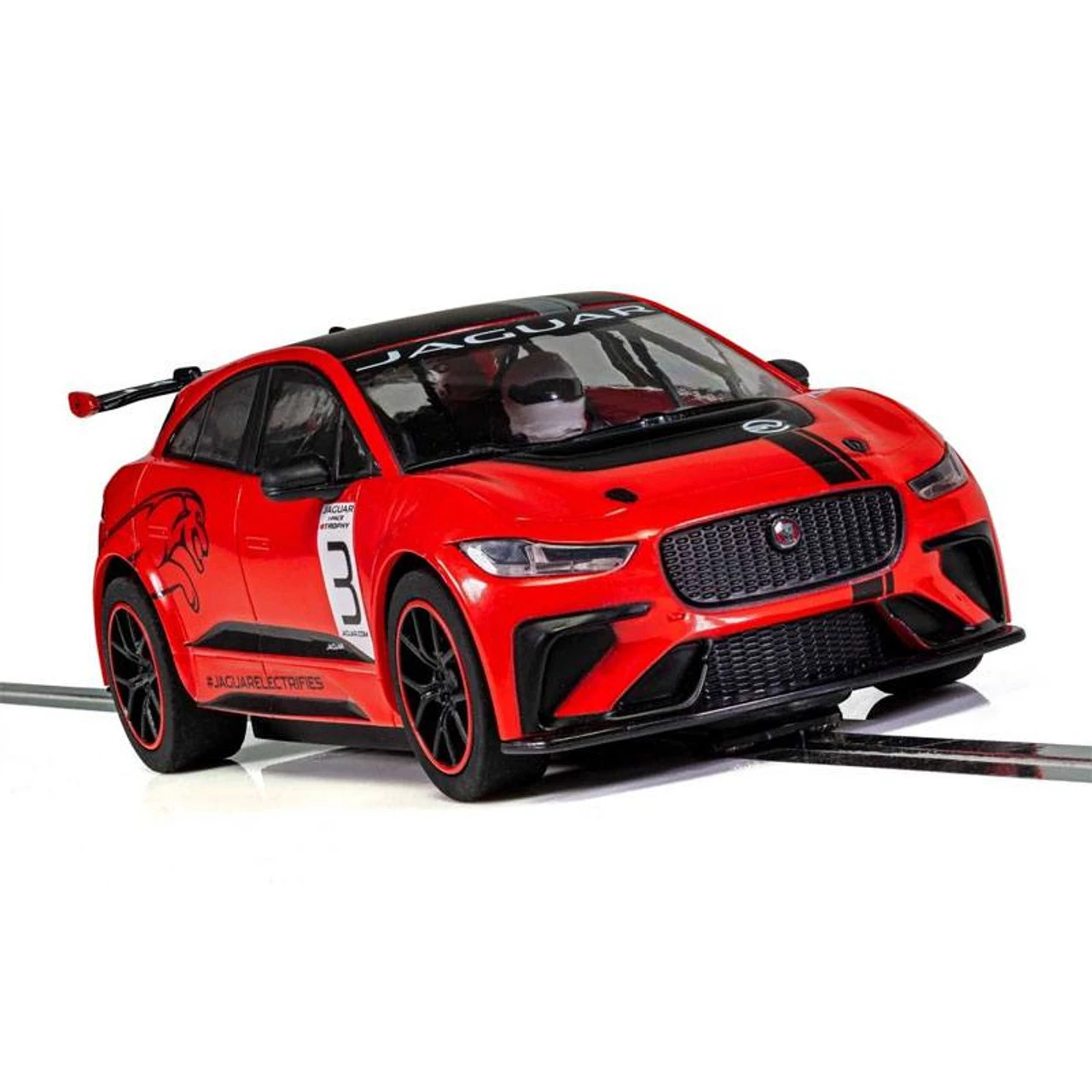 Scalextric Jaguar I-Pace Red 1/32 Slot Car - Image 3