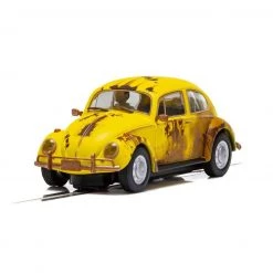 Scalextric Volkswagen Beetle Rusty Yellow Weathered 1/32 Slot Car