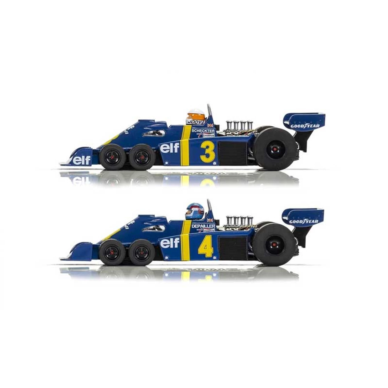 Scalextric Tyrrell P34 Swedish GP 1976 Twin Pack 1/32 Slot Cars - Image 3