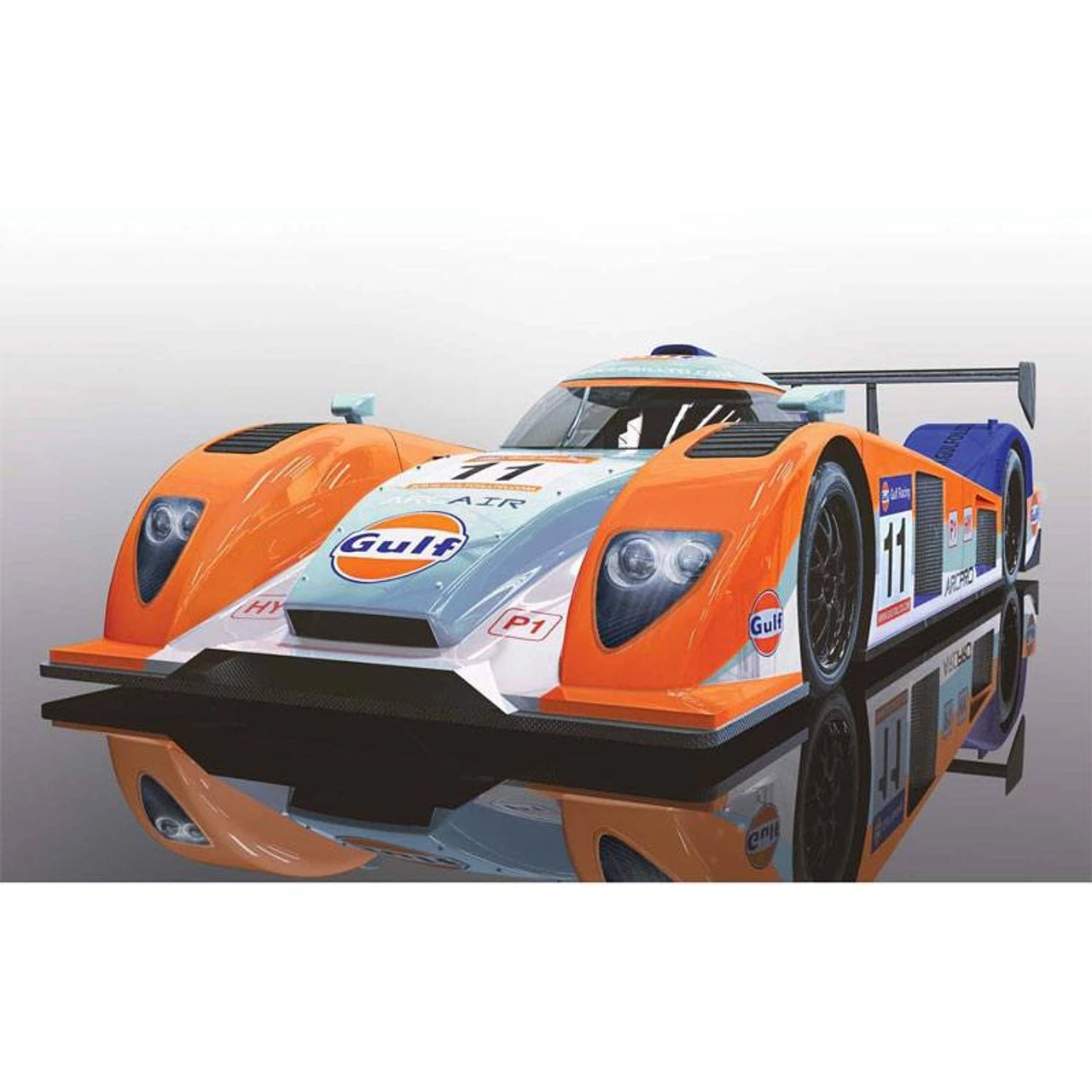Scalextric Team Gulf LMP 1/32 Slot Car - Image 3