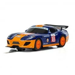 Scalextric Team Gulf GT Dark Blue/Orange 1/32 Slot Car