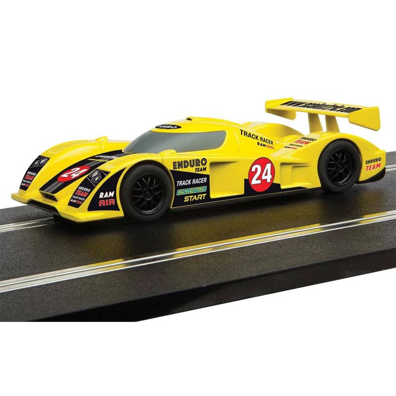 Scalextric START LMP 'LIGHTNING' Yellow w/Decals 1/32 Slot Car