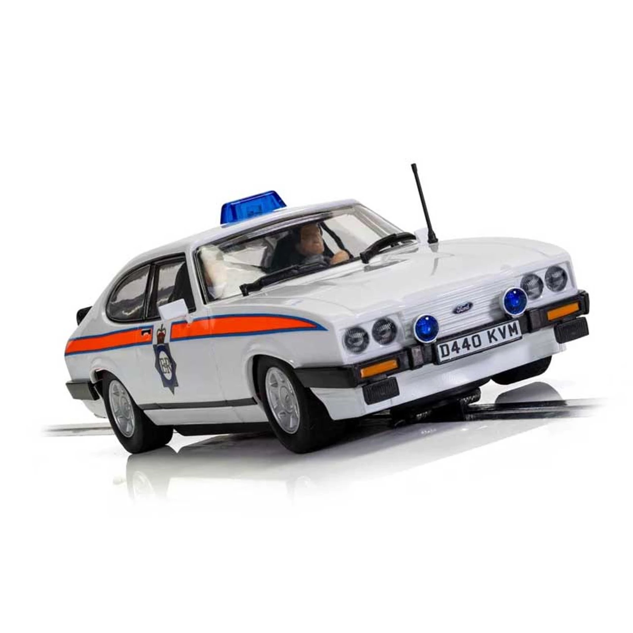 Scalextric Ford Capri MK3 Greater Manchester Police 1/32 Slot Car - Image 3