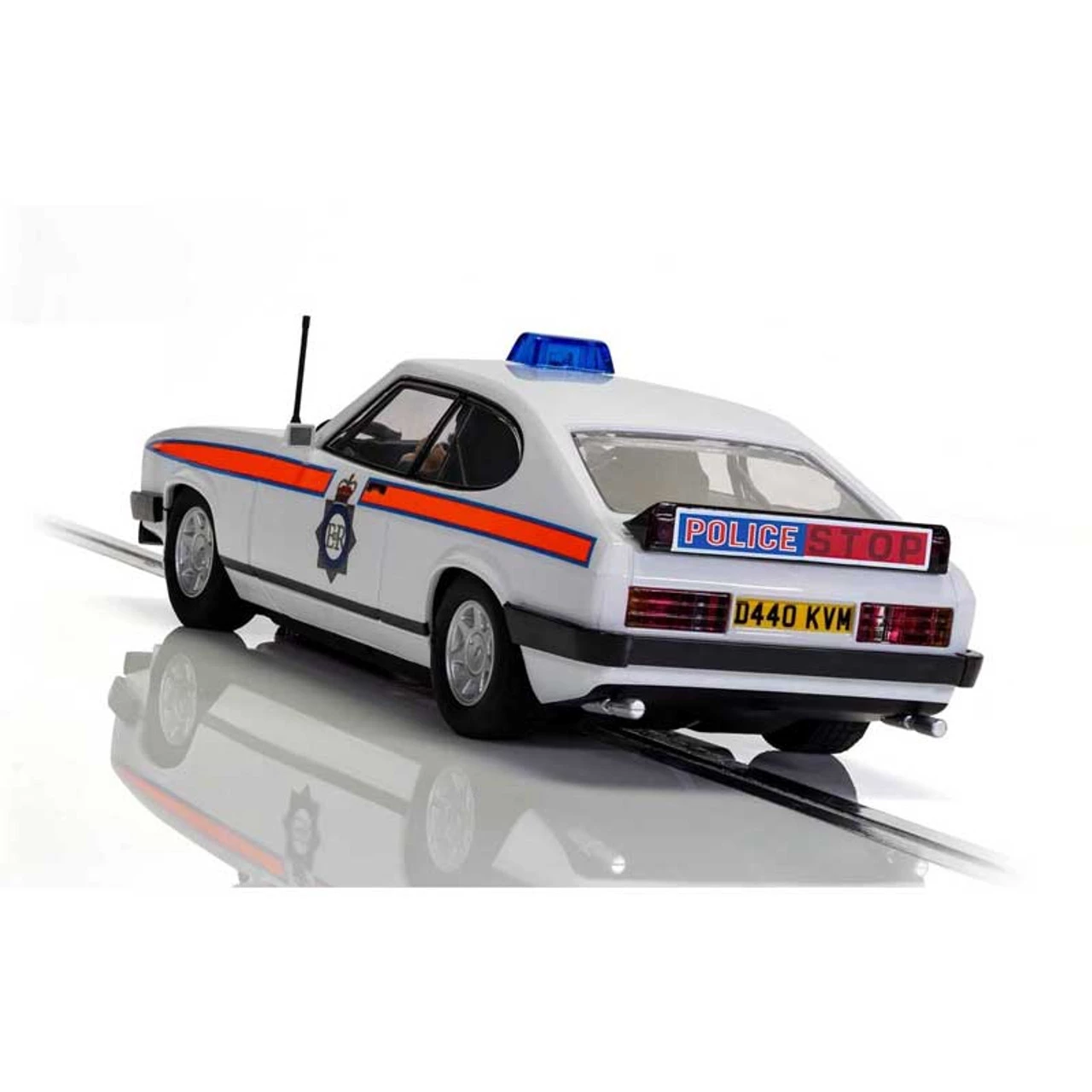 Scalextric Ford Capri MK3 Greater Manchester Police 1/32 Slot Car - Image 4