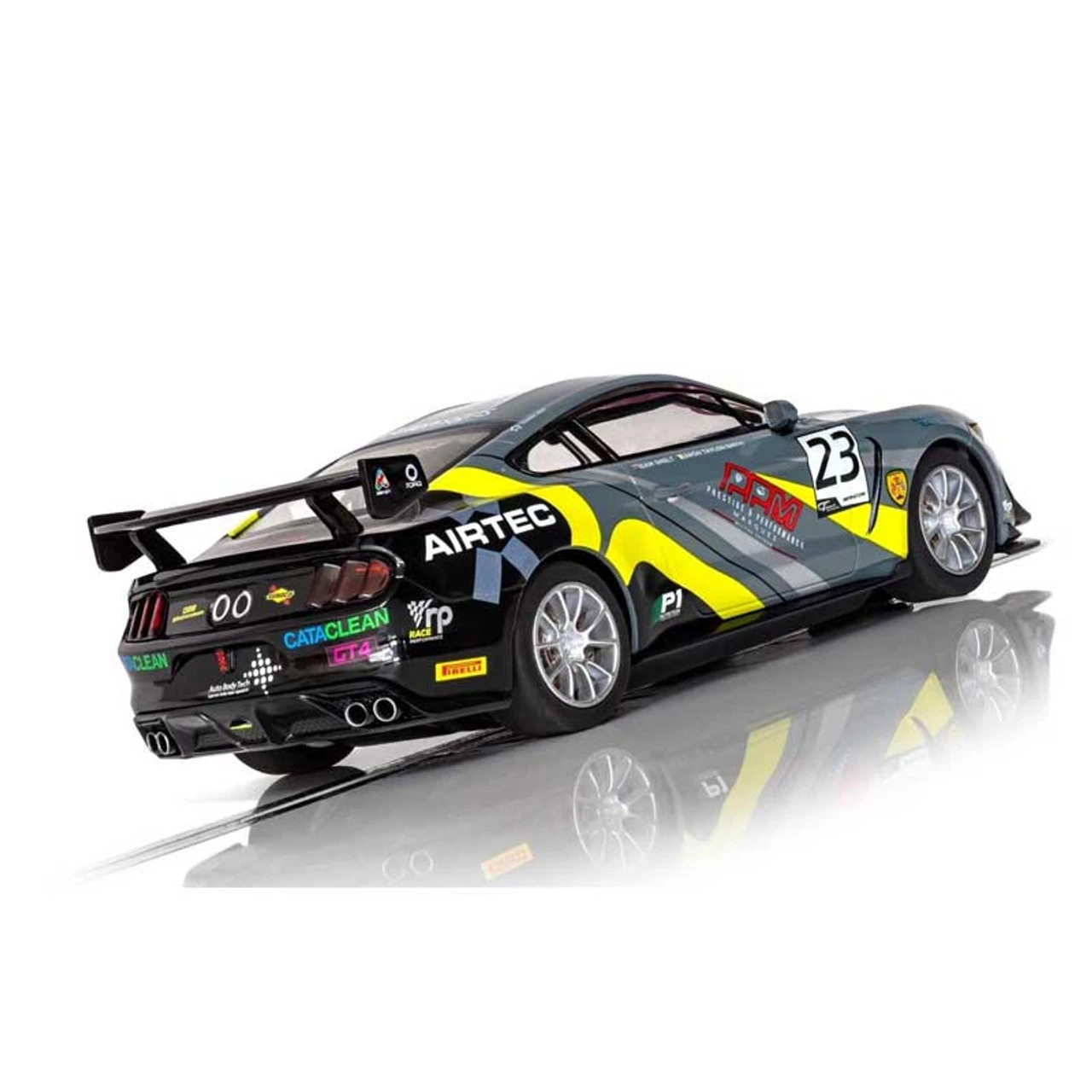 Scalextric Ford Mustang GT4 British GT 2019 RACE Performance 1/32 Slot Car - Image 3