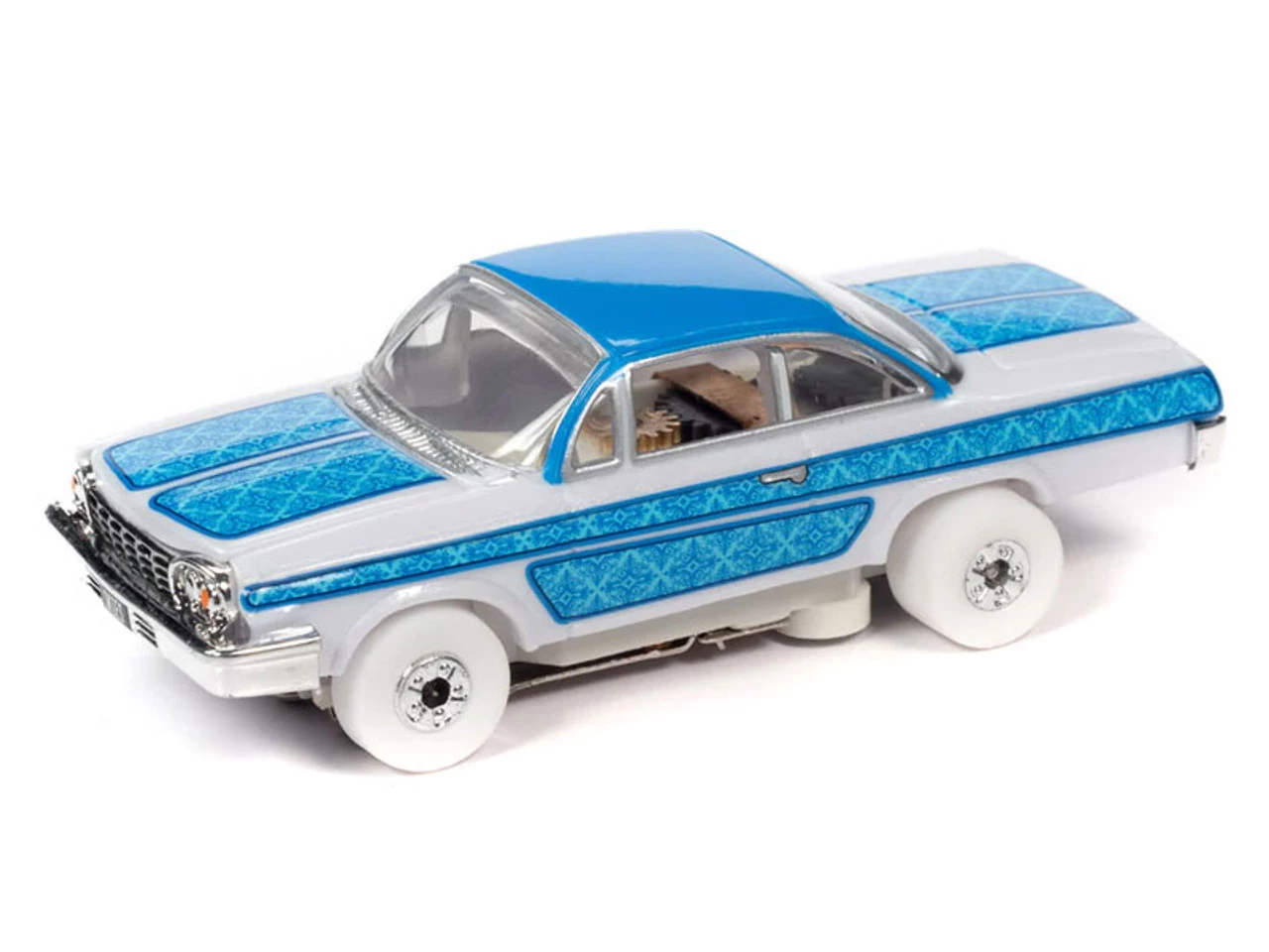 Auto World iWHEELS 1962 Chevrolet Bel Air Thunderjet HO Slot Car